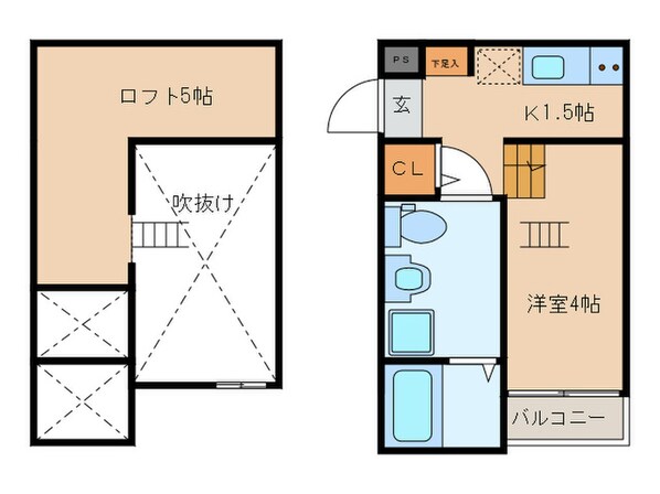 Ｉｖｙ菊井の物件間取画像